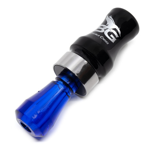 Манок духовой на утку крякву Buck Gardner Double Nasty III Cross DN3PC-BLK/BLU Чёрный / Синий