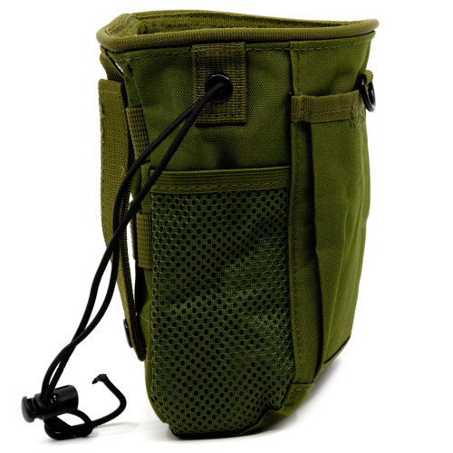 Подсумок Rusforce USMC Small открытый на Molle для сброса магазинов Зеленый