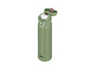Термос для напитков (термокружка) THERMOS JNR-601 KKI 0.6L, нержавеющая сталь, откидной механизм, хаки