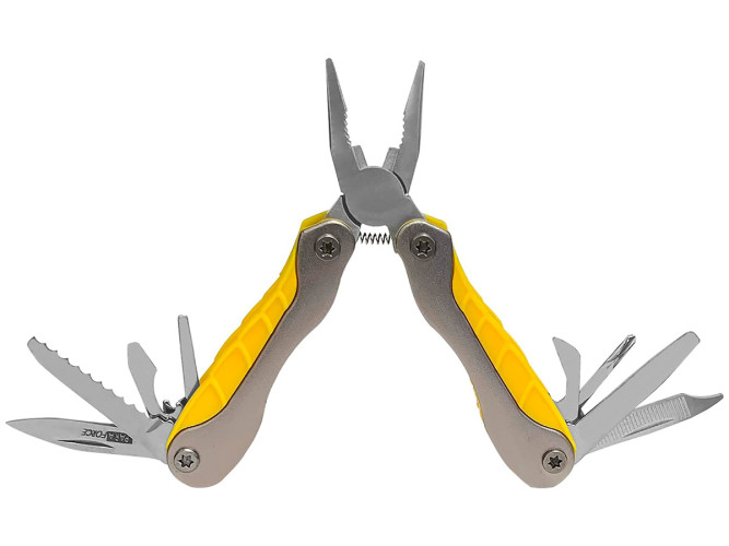 Мультиинструмент компактный AccuSharp ParaForce, 13 инструментов, жёлтый