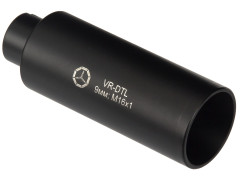 Пламегаситель-дожигатель  Вектор-7.62 VR-DTL 9 для Сайга-9/TR9, резьба 16х1, калибр 9мм, сталь