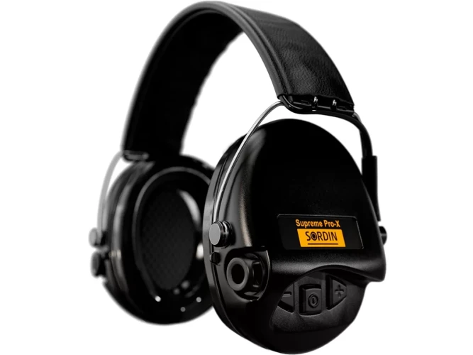 Наушники активные стрелковые Sordin (MSA) Supreme Pro-X 75302-X/L-02 25-82 ДБ Черные