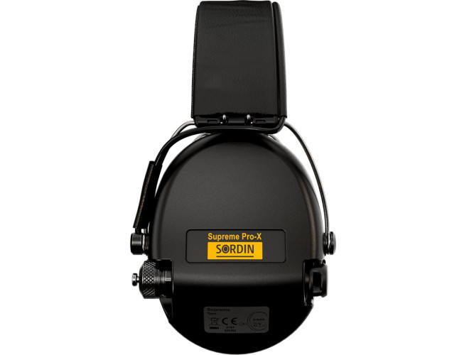 Наушники активные стрелковые Sordin (MSA) Supreme Pro-X 75302-X/L-02 25-82 ДБ Черные