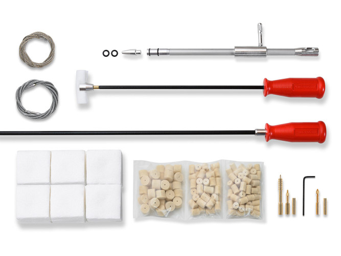 Набор ЧИСТОGUN Полный 9в1 .260 Rem., 6.5х47, 6.5х55, 6.5 CM, 6.5х284 Norma калибрах длина ствола 600 мм для канала ствола и патронника CZ 550/557, Tikka T3, Rem 700
