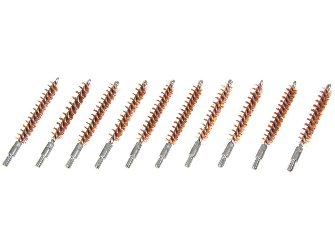 Ерш щетинный для чистки оружия ShotTime ST-BB-30-10-B для .30 калибра Папа 8/32 Бронза 10 шт