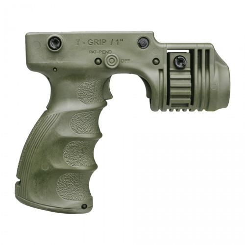 Рукоятка тактическая Fab Defense T-POD FA с креплением для фонаря 25.4 мм Хаки