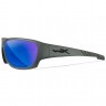 Очки баллистические стрелковые Wiley X Climb ACCLM09 Polarized Голубые Captivate 12%
