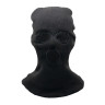 Маска балаклава Стикхант Застава зимняя вязаная с флисовой подкладкой 3 отверстия Чёрный