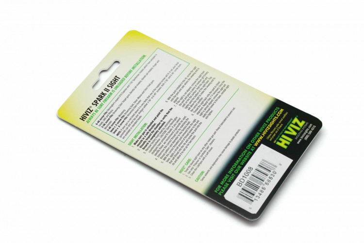 Мушка HiViz SPARK II front sight BD1008-R Универсальная Красный