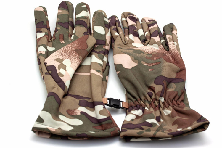 Перчатки Стикхант Хантер демисезонные непромокаемые полноразмерные Тёмный Мультикам