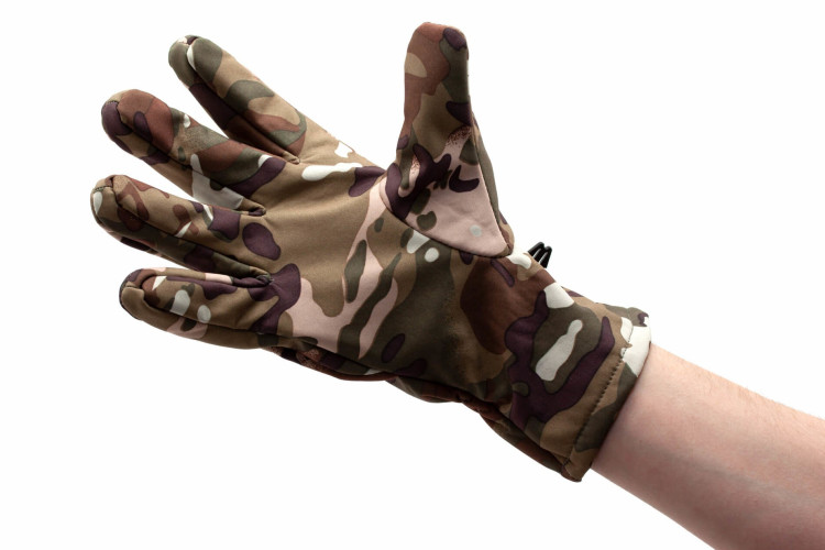 Перчатки Стикхант Хантер демисезонные непромокаемые полноразмерные Тёмный Мультикам