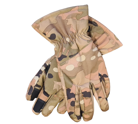 Перчатки Стикхант Хантер демисезонные непромокаемые полноразмерные Тёмный Мультикам