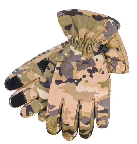 Перчатки Стикхант Хантер демисезонные непромокаемые полноразмерные Тёмный Мультикам