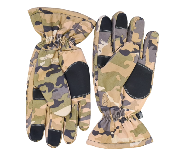 Перчатки Стикхант Хантер демисезонные непромокаемые полноразмерные Тёмный Мультикам