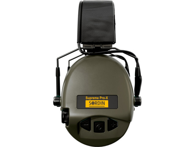 Наушники активные стрелковые Sordin (MSA) Supreme Pro-X Slim 74302-X/L-S 26-82 ДБ Хаки