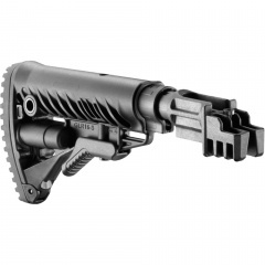 Приклад телескопический Fab Defense SBT-K47 FK для АК-47 / АК-74 с амортизатором Чёрный