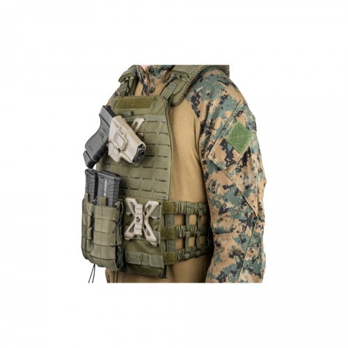 Адаптер с вращаемой планкой Picatinny Fab Defense RPR Molle SC-RPRM Молле Черный