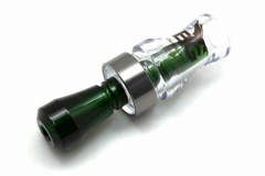 Манок духовой на утку крякву Buck Gardner Double Nasty III Cross DN3PC-C/CG Прозрачный / Зелёный