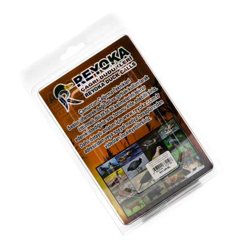 Манок духовой 2 в 1 (уточка чирок и шилохвость) Reyoka Camurcun Чёрный / Зелёный