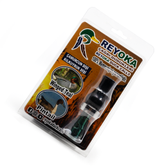 Манок духовой 2 в 1 (уточка чирок и шилохвость) Reyoka Camurcun Чёрный / Зелёный