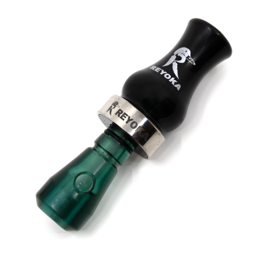 Манок духовой 2 в 1 (уточка чирок и шилохвость) Reyoka Camurcun Чёрный / Зелёный