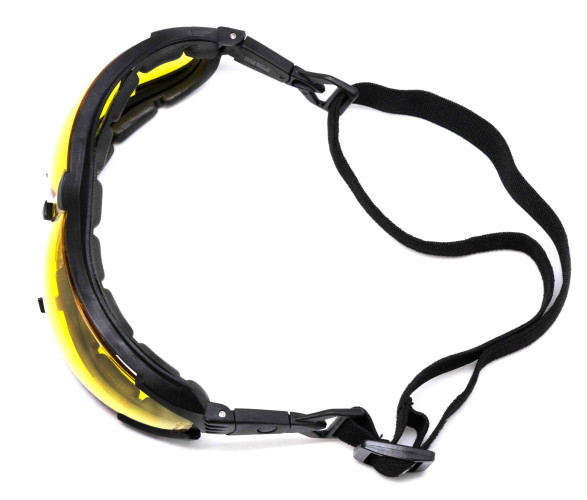 Очки баллистические тактические PMX Power G-7730ST Anti-fog Желтые 89%