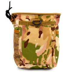 Подсумок RusForce Small открытый на Molle для сброса магазинов Мультикам