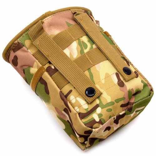 Подсумок RusForce Small открытый на Molle для сброса магазинов Мультикам