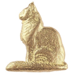 Значок Мейн-кун Латунь