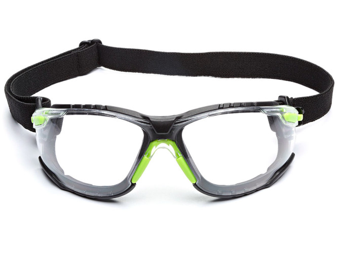 Очки защитные 3M Solus 1000 Scotchgard (S1201SGAFKT-EU) Anti-Fog Прозрачные 96%