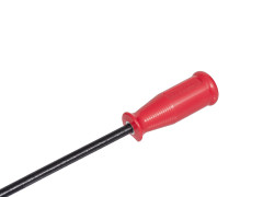 Шомпол в оплетке ЧИСТОGUN CHN-65-SC для .12 - .20 калибра Мама 5/16-27 D=9 мм L=65 см Дюраль