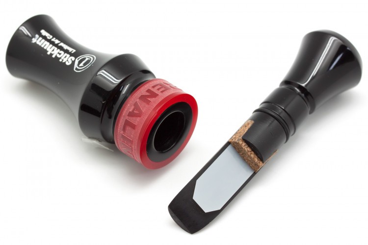 Манок духовой на утку акриловый Стикхант Stickhunt Art Calls Adrenaline 1 Black однолепестковый черный