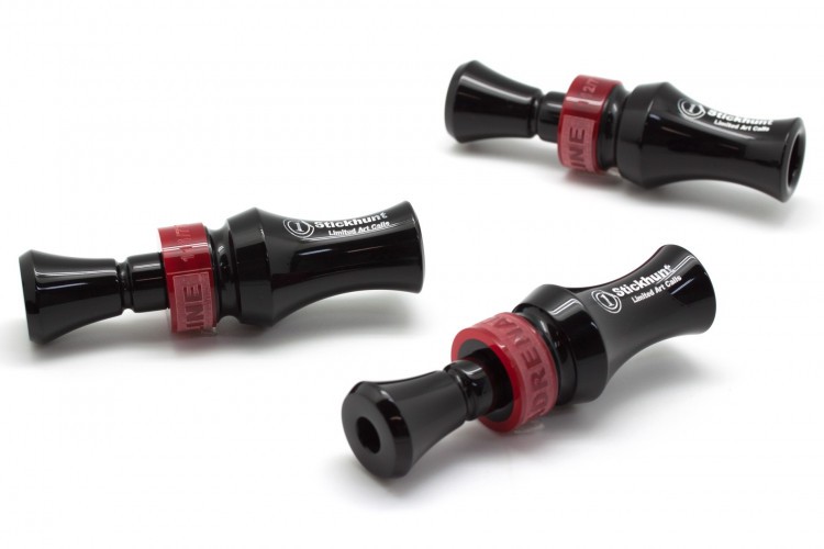 Манок духовой на утку акриловый Стикхант Stickhunt Art Calls Adrenaline 1 Black однолепестковый черный