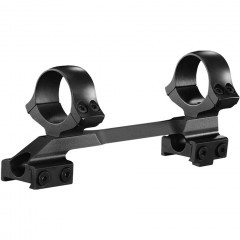 Кольца-моноблок для прицела Kozap №14 D=25.4 мм H=15 мм на CZ 550/557 | Низкий (Сквозной)