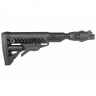 Приклад телескопический Fab Defense M4-AK P SB для АК-47 / АК-74 с амортизатором Чёрный