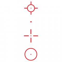 Прицел коллиматорный Firefield Impact 1X33 IR FP (FF26022) Открытый M.R.S 3/5 MOA