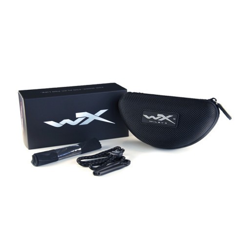 Очки баллистические стрелковые Wiley X Omega ACOME12 Polarized Зеркально-изумрудные 12%