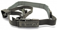 Ремень оружейный охотничий Долг М3 1-2-3 точечный с мягкой подушкой Хаки
