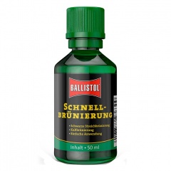 Средство Ballistol Schnellbrunierung 23630 для воронения оружия 50 мл