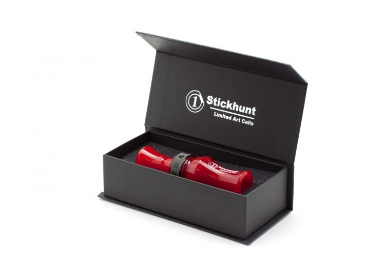 Манок духовой на утку акриловый Stickhunt ArtCalls Dynamite 1 лепесток Красный