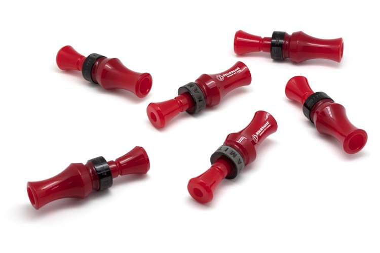 Манок духовой на утку акриловый Stickhunt ArtCalls Dynamite 1 лепесток Красный