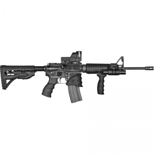 Рукоятка тактическая Fab Defense REG с резиновым покрытием Черный