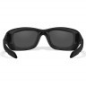 Очки баллистические стрелковые Wiley X Gravity CCGRA08 Polarized Серые Captivate 15%