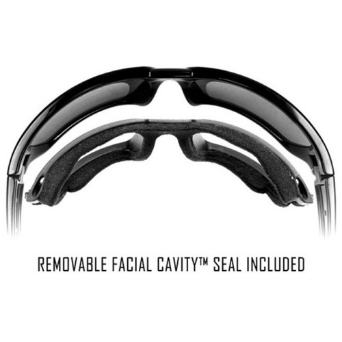 Очки баллистические стрелковые Wiley X Gravity CCGRA08 Polarized Серые Captivate 15%