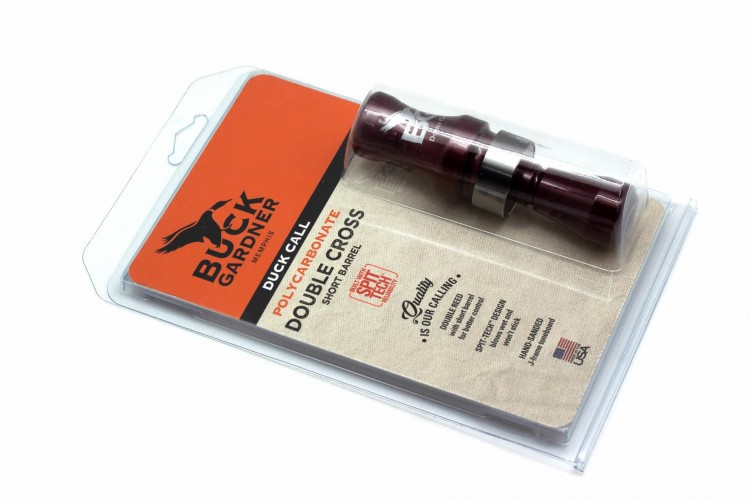 Манок духовой на утку крякву Buck Gardner Double Nasty III Cross DN3PC-BCP/BCP Бордо