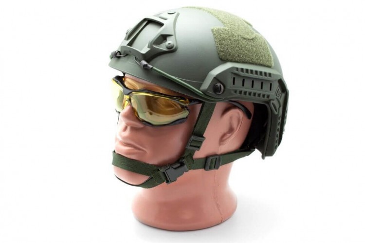 Шлем-каска Helmet PMX-FH Хаки