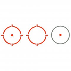 Прицел коллиматорный Holosun Enclosed Elite 512C 1X23X32 IR FP WP (HS512C-RD) Закрытый M.R.S 2/65 MOA