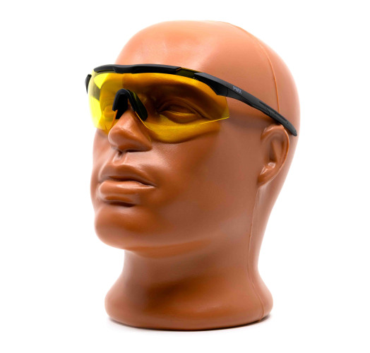 Очки баллистические стрелковые PMX Point G-1130ST Anti-fog Желтые 89%