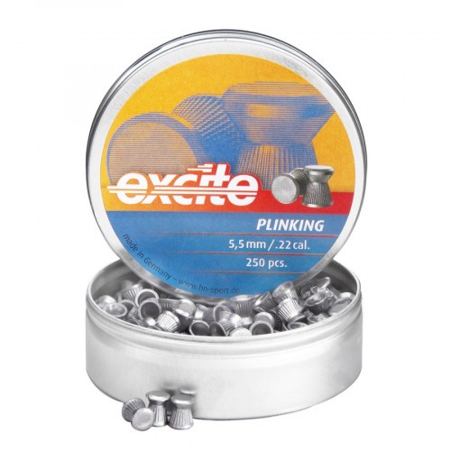 Пульки для пневматики HN Excite Plinking Плоские 5.5 мм 0.83 г (250 шт)