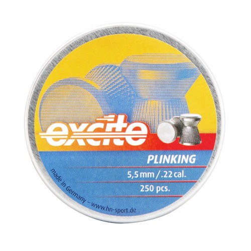 Пульки для пневматики HN Excite Plinking Плоские 5.5 мм 0.83 г (250 шт)